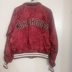 Morehouse College Vintage Circa Early 80's  Satin Jacket